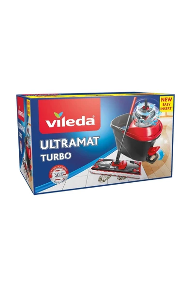 Vileda Ultramax Turbo Pedallı Temizlik Seti ürün görseli 1