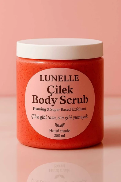 LUNELLE BODY SCRUB / ÇİLEK ürün görseli 1