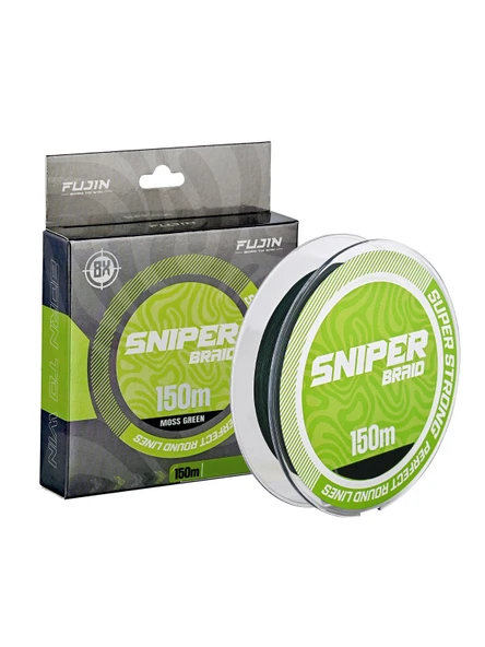 Fujin Sniper 8X 150Mt. Moss Green İp Misina ürün görseli 1