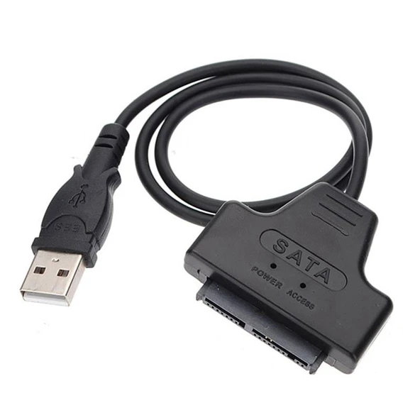 Usb 2.0 to mikro sata kablo 7 + 9 Pin girişli 1.8 ürün görseli 1
