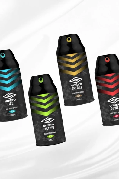 Umbro Erkek Deodorant Sprey 150ml Ice - Resim 4