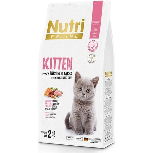 Nutri Feline Kitten Somonlu Yavru Kedi Maması 2 Kg ürün görseli 1