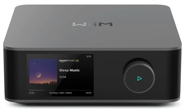 Wiim AMP ULTRA  Network Streamer Amplifikatör Space Gray ürün görseli 1