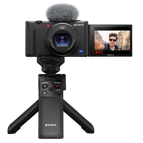 Sony ZV-1A Vlog Kamera + GP-VPT2BT Çekim Kolu ürün görseli 1