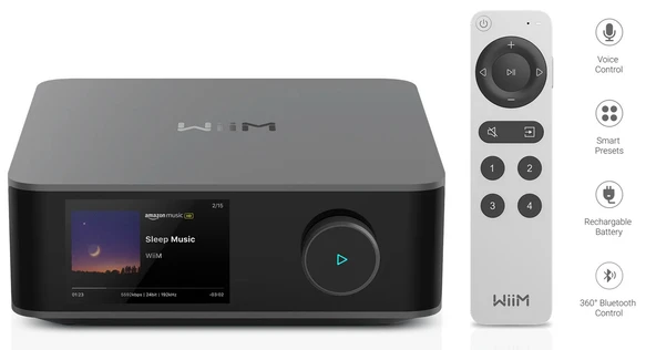 Wiim AMP ULTRA  Network Streamer Amplifikatör Space Gray - Resim 2