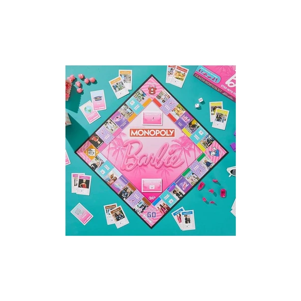 Barbie Monopoly G0038 İngilizce - Resim 3