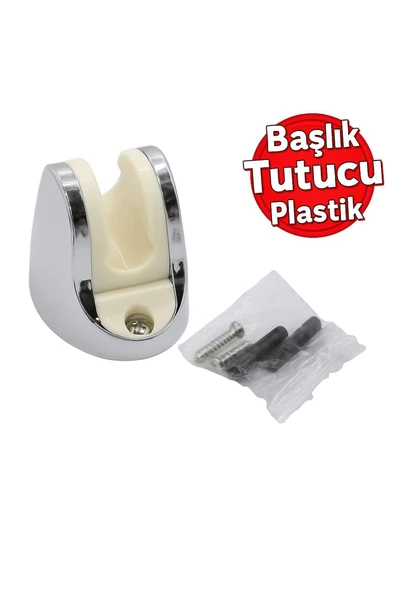 DESIPHON Vidalı Ayarlanabilir Duş Başlığı Tutucu – Suya Dayanıklı El Duşu Sabitleme Aparatı Banyo Aksesuarı ürün görseli 1