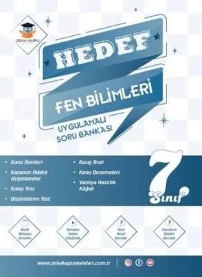Zeka Küpü 7.Sınıf Hedef Fen Bilimleri Uygulamalı Soru Bankası ürün görseli 1