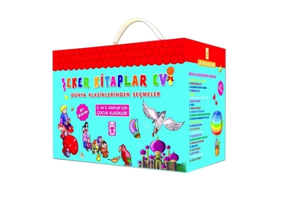 Şeker Kitaplar Evi 2. ve3. Sınıflar İçin Çocuk Klasikleri (24 Kitap) Timaş Çocuk ürün görseli 1