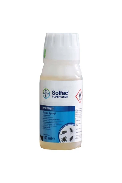Solfac EC25 (100ml) Bayer Uçan—Yürüyen Haşere İlacı ürün görseli 1