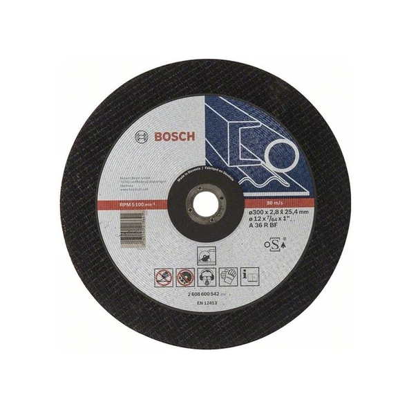 Bosch 300x25.40x2.8 mm Expert For Metal Düz Kesme Diski - 2608600542 ürün görseli 1