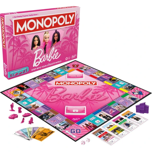 Barbie Monopoly G0038 İngilizce ürün görseli 1