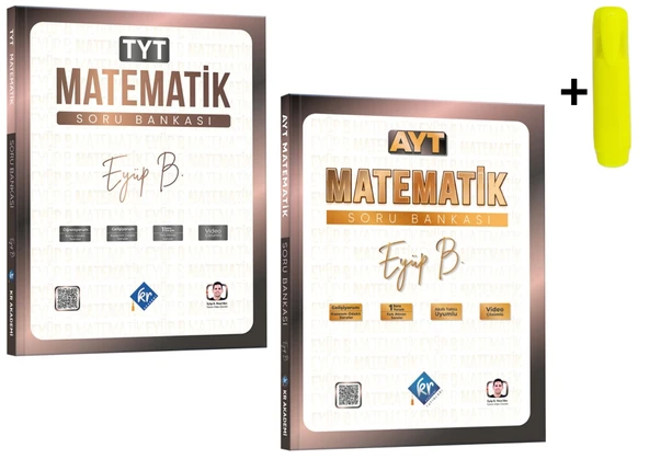 Kr Akademi Yayınları Tyt Ve Ayt Matematik Soru Bankası - Eyüp Boncuk ürün görseli 1