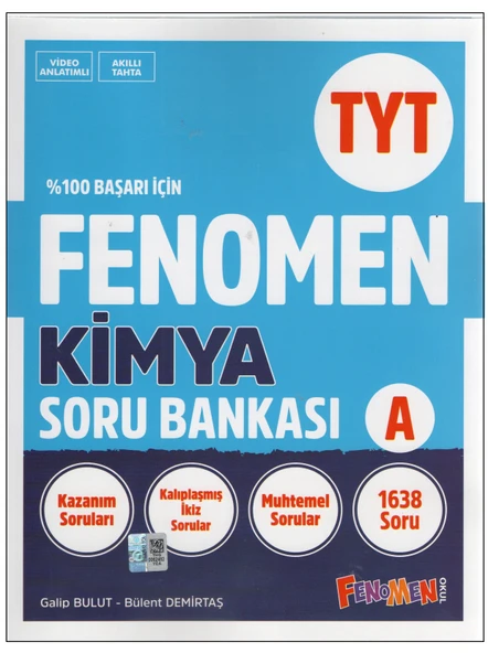 Fenomen Tyt Kimya Soru Bankası ürün görseli 1