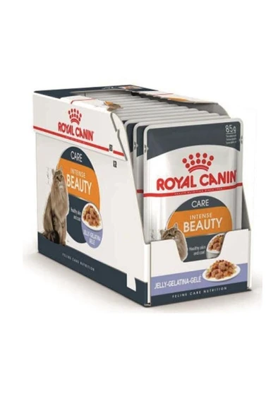 Royal Canin 12'li Intense Beauty Kedi Maması 85 gr ürün görseli 1