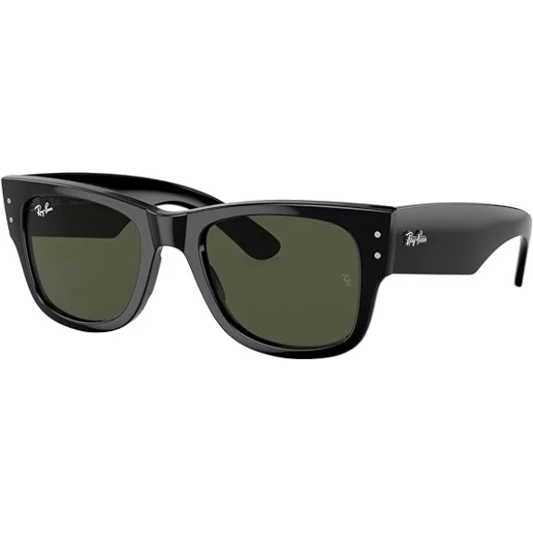 Ray-Ban Mega Wayfarer 0840S 901/31 Black-Green Güneş Gözlüğü ürün görseli 1