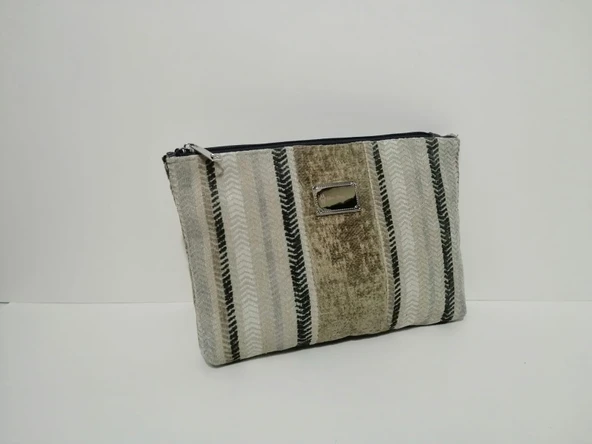 İTALYAN CLUTCH GRİ BAG ürün görseli 1