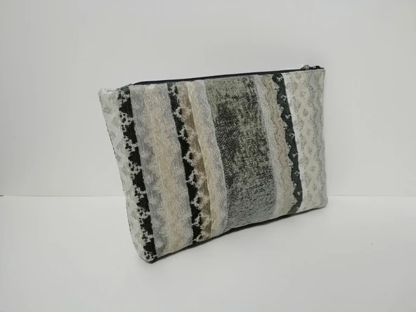 İTALYAN CLUTCH GRİ BAG - Resim 2