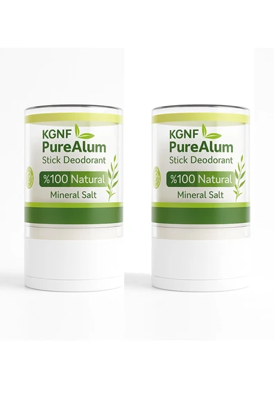 Kristal Roll On Deodorant Pure Alum 120gr 2 Adet Doğal Mineral Tuz Ter Karşıtı Taş Deodorant BÜYÜK ürün görseli 1