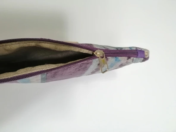 İTALYAN CLUTCH MOR BAG - Resim 3