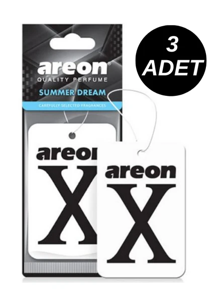 Areon X Summer Dream 3'lü Oto Araç Kokusu ürün görseli 1