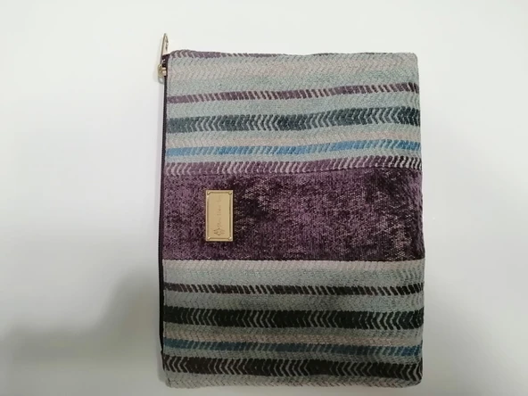 İTALYAN CLUTCH MOR BAG - Resim 5