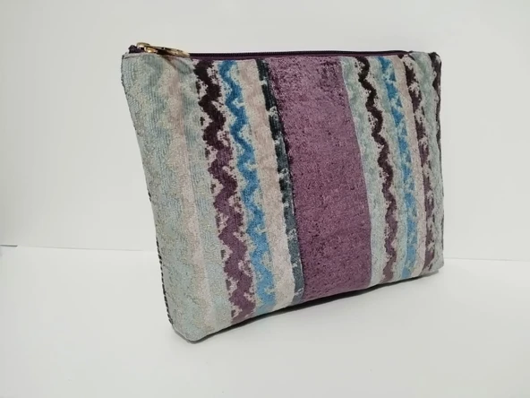 İTALYAN CLUTCH MOR BAG - Resim 4