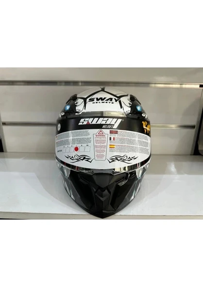 Sway Kask Sway 820 Beast Full Face - Resim 2