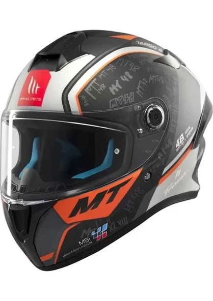 MT Helmets Targo S Ivan Ortolo B4 Kapalı Kask ürün görseli 1