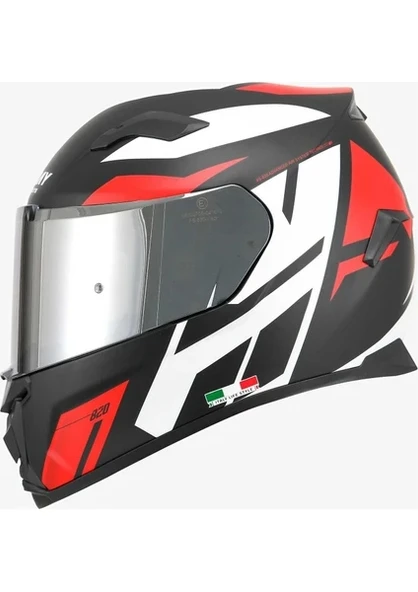 Sway 820 Dakar 3 Full Face Motosiklet Kaskı ürün görseli 1
