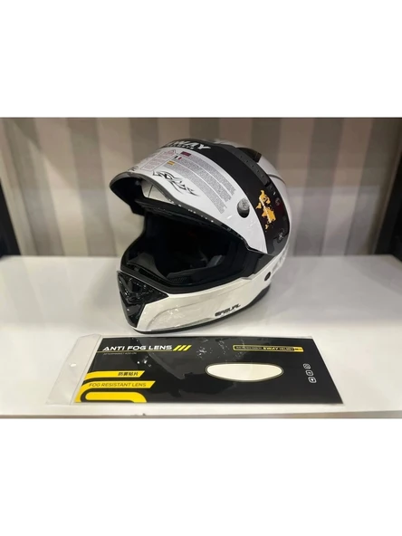 Sway Kask Sway Sw 850 Whıte/silver Full Face ürün görseli 1