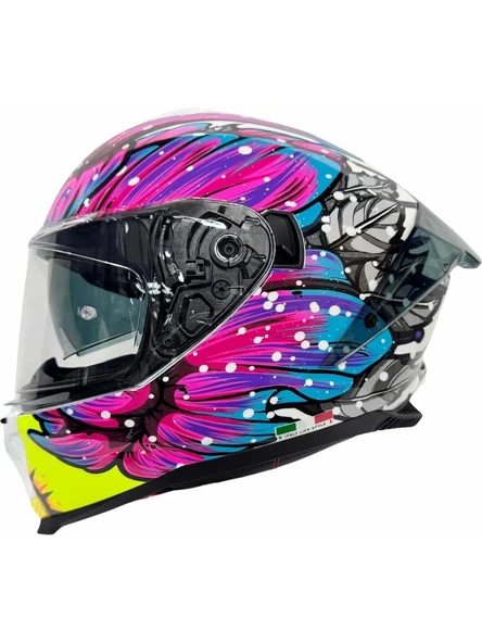 Sway Kapalı Kask Sw 865 Butterfly ürün görseli 1