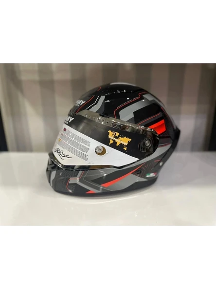 Sway Kask Sway Sw 850 Black/whıte Full Face ürün görseli 1