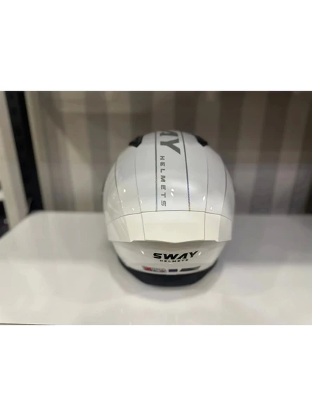 Sway Kask Sway Sw 850 Whıte/silver Full Face - Resim 2