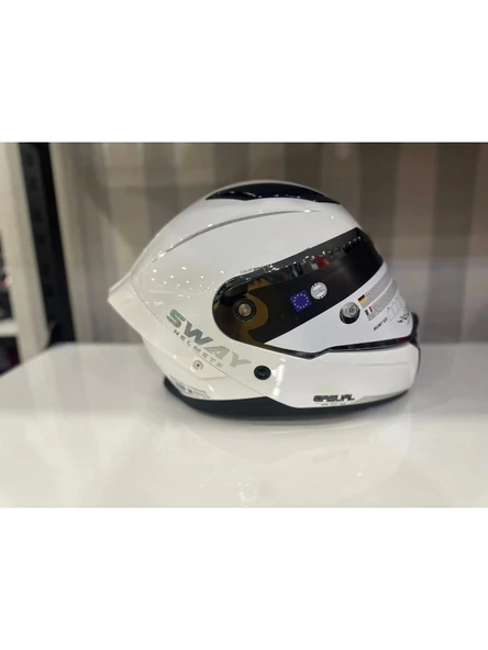 Sway Kask Sway Sw 850 Whıte/silver Full Face - Resim 4