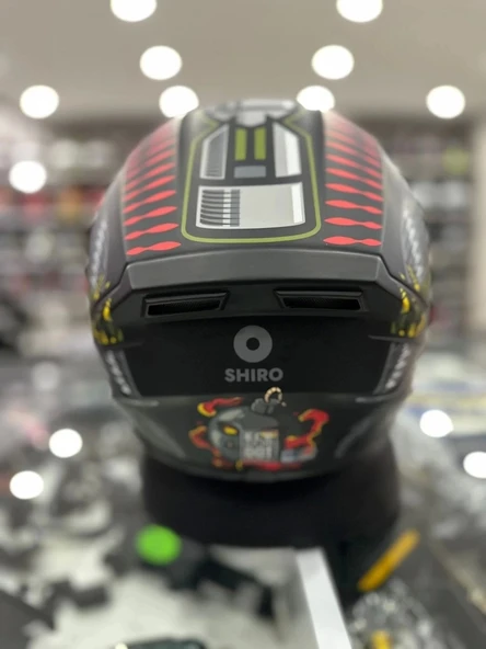 PTTAVM: Shiro Kask Shiro SH-870 Fighter Wolf Race