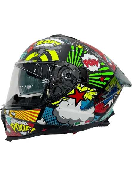 Sway Kapalı Kask Sw 865 Boom ürün görseli 1
