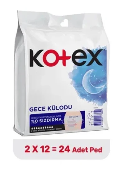 Regl Gece Külodu 2’li 12 Paket (24 Adet) ürün görseli 1