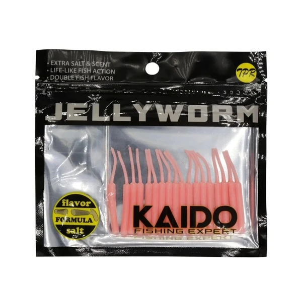 Kaido Jellyworm Jw55 Silikon Yem 18lİ Pk Renk: D214 ürün görseli 1