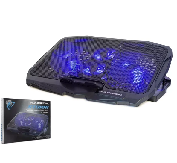 Hadron HD2008 4 Fanlı 9" - 17" Notebook Soğutucu ürün görseli 1