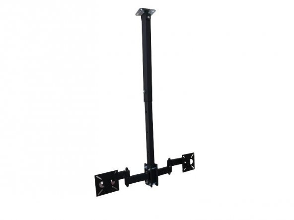Megatron 17-28 Çiftli Led Monitör Hareketli Tavan Askı Aparatı ürün görseli 1