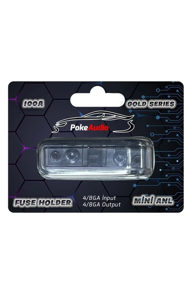Oto Anfi̇ Sigorta 100A 4/8GA Pokeaudio PK-5241 ürün görseli 1