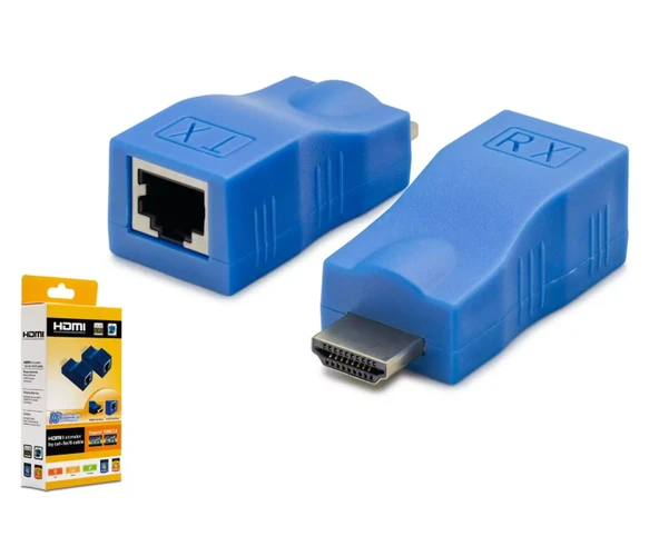 HADRON HDX1274 EXTENDER HDMI 30MT ürün görseli 1