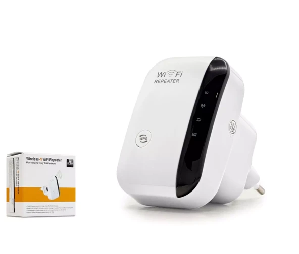 HADRON HD9100 WI-FI REPEATER 300MBPS BEYAZ ürün görseli 1