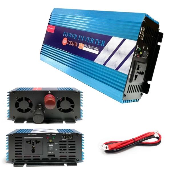 İNVERTER TAM SİNÜS 12V 1000W NAVİGOLD ürün görseli 1