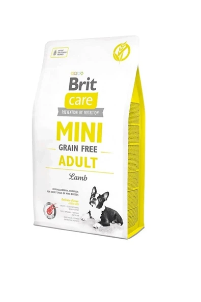 Brit Care Mini Tahılsız Kuzu Etli Küçük Irk Yetişkin Köpek Maması 2 Kg ürün görseli 1