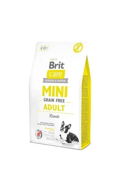 Brit Care Mini Tahılsız Kuzu Etli Küçük Irk Yetişkin Köpek Maması 2 Kg ürün görseli 1