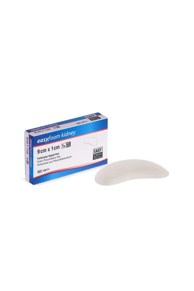 EASY Foam Kidney Bandaj Altı Destek Lenfödem Fasulye 9 cm x 1 cm 1 Adet ürün görseli 1