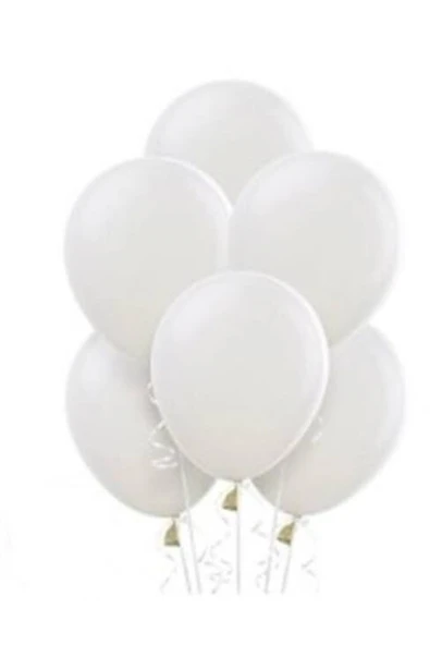 Beyaz Balon 15 Adet ürün görseli 1
