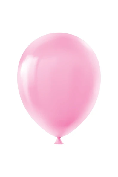 Balon 100'lü Paket (30cm) Açık Pembe ürün görseli 1